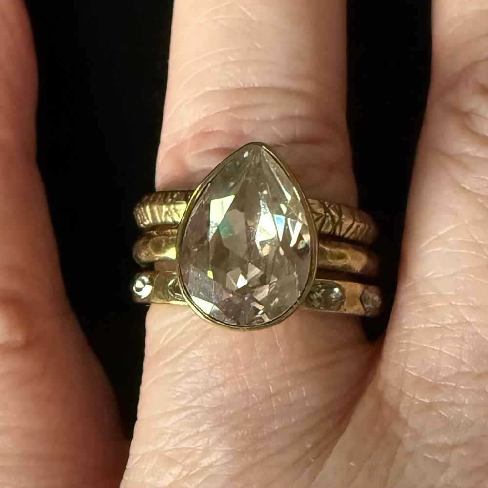 Silpada Shine Bright Stack Ring - image 3